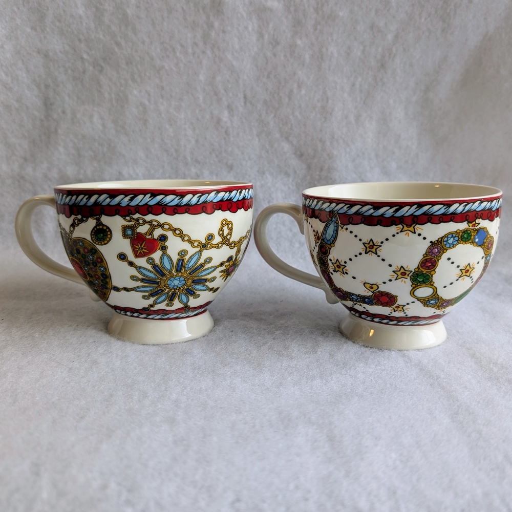 Brighton Love & Heart Large Mugs, set of 2